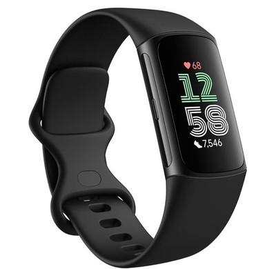 Fitbit Charge 6 Fitness Tracker GPS Google Apps Heart Rate Sleep Activity Health