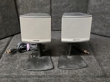 2 X Bose Companion 3 Series II Multimedia Computer Speakers Pair TESTED 