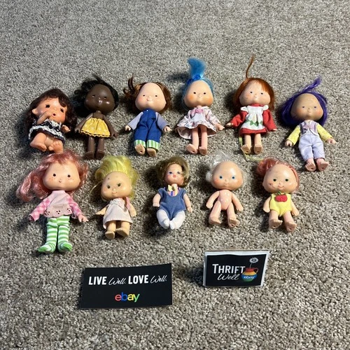 Vintage Strawberry Shortcake 11 Doll Lot