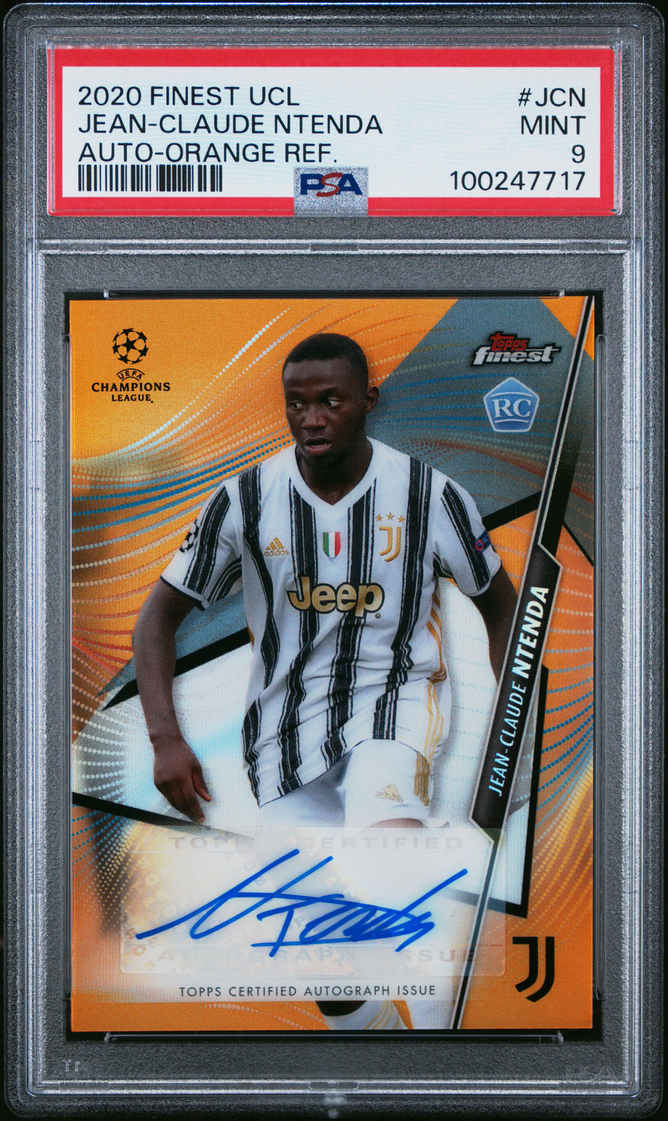 2020-21 Topps Finest Uefa Champions League - Finest Autographs