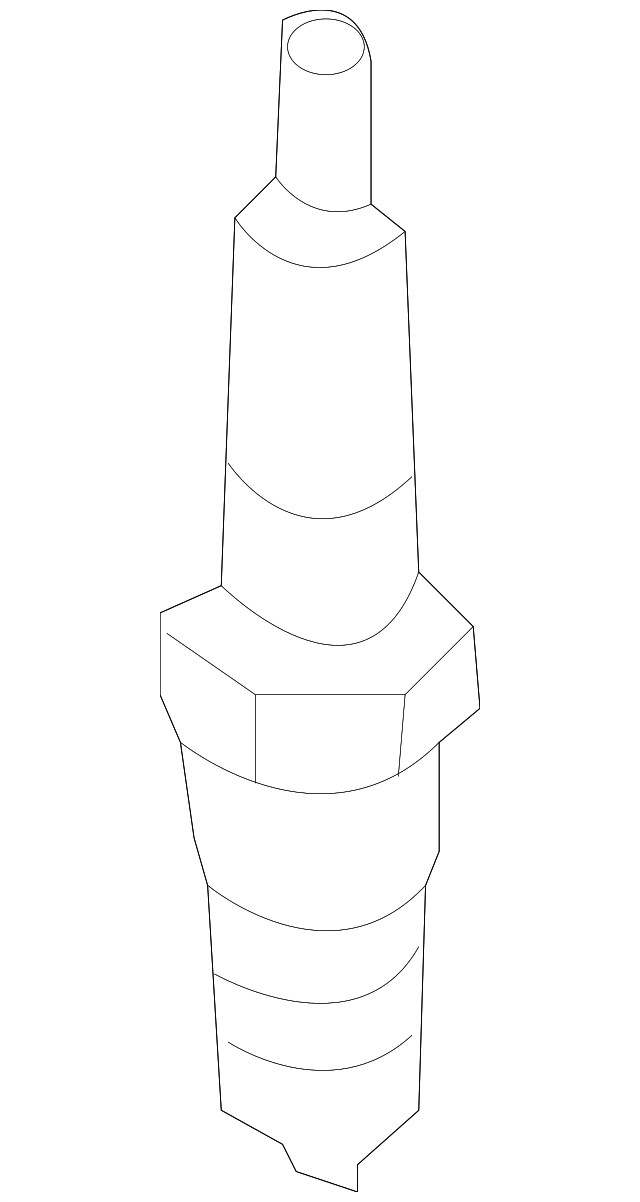 Genuine BMW Spark Plug 12-12-0-037-244