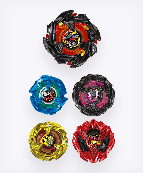 Takara Tomy BEYBLADE X BX-48 Random Booster Vol.9 Full set of 5 | eBay