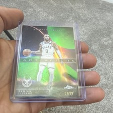 Topps 2025-26 Chrome Green Refractor #AC-9 Damian Lillard Activators Bucks /99