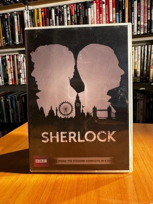 SHERLOCK mit Benedict Cumberbatch DIE ERSTEN DREI STAFFELN KOMPLETT DVD NEU BOX