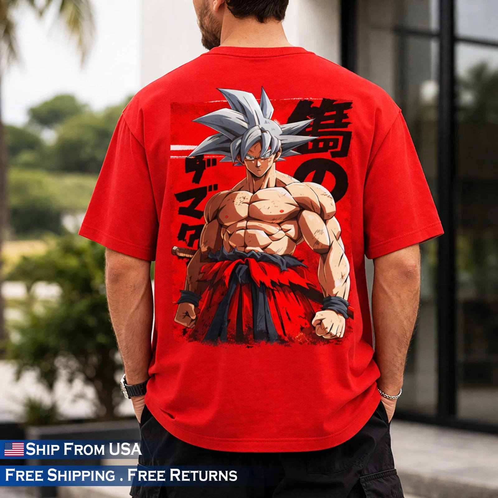 Ultra Instinct Anime Graphic Oversized Fit T-Shirt Dragon Streetwear Unisex Tee
Opens in a new windo