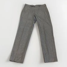 without tags Zegna Sartorial 100 Wool Dress Trousers Pants Gray Size 50R G2U