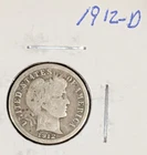 A Silver Barber Dime from 1912!  D-Mint