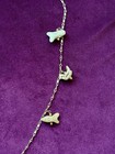 Beautiful Vintage CADORO Bird And Fish Fetish Chain Necklace Unique! RARE 14.5” — photo 5