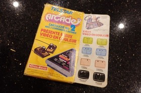 RARE GAME #2 Vintage COLECO TELSTAR ARCADE  tabletop Arcade video TV console A9