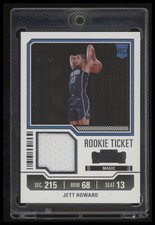 2023-24 Panini Contenders #RTS-JET Jett Howard Rookie Ticket Swatches