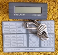 QuikRuler III Measuring Kit for GTCO Digitizers Blueprint Take Off