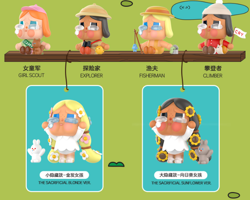 POP MART Crybaby Crying in the Woods Series Blind Box Confirmed Figure hot UK - Picture 4 of 33