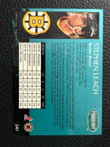 1993 Parkhurst 92-93 Hockey- - - Pick A Card -#10 - #325 NM/MT - Picture 54 of 216