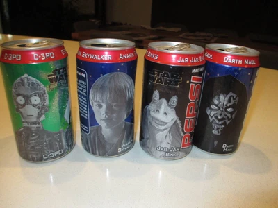 phantom menace pepsi cans