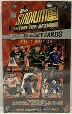 2001/02 TOPPS STADIUM CLUB NHL HOCKEY RELIC EDITION HOBBY BOX NEW SEALED (B)