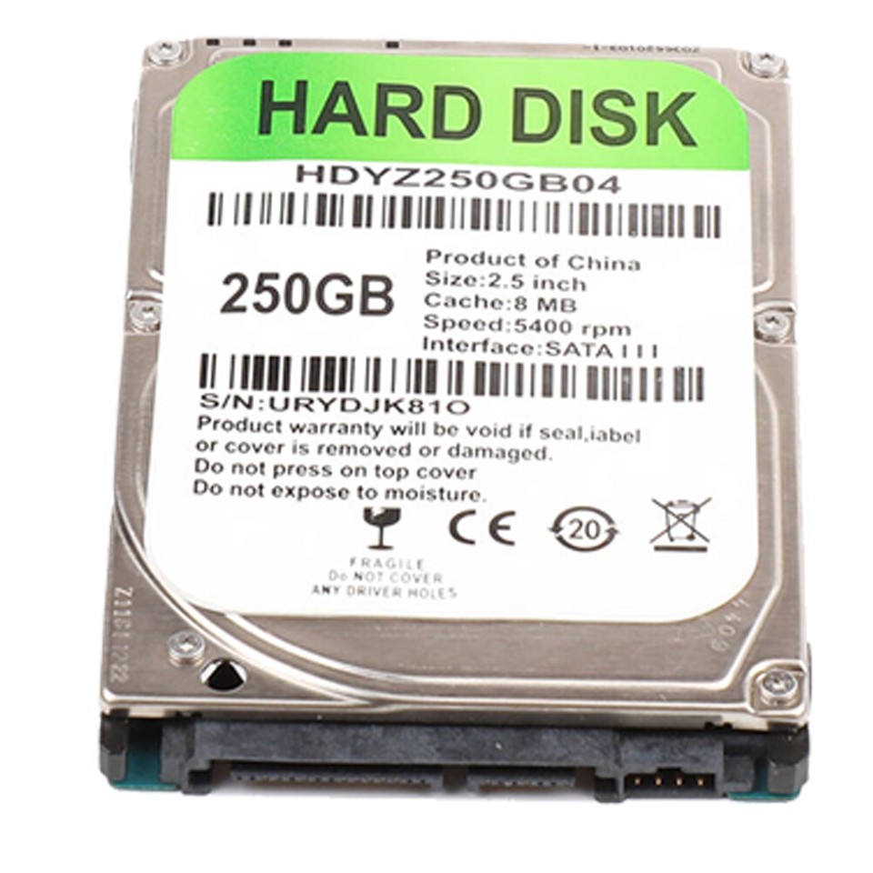 Internal HDD 2.5 inch SATA III 5400 RPM Hard Drive for Laptop PC