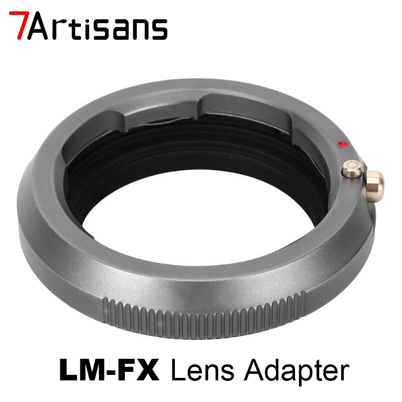 7Artisans LM-FX Lens Adapter Ring for Leica M Mount Lens to Fuji