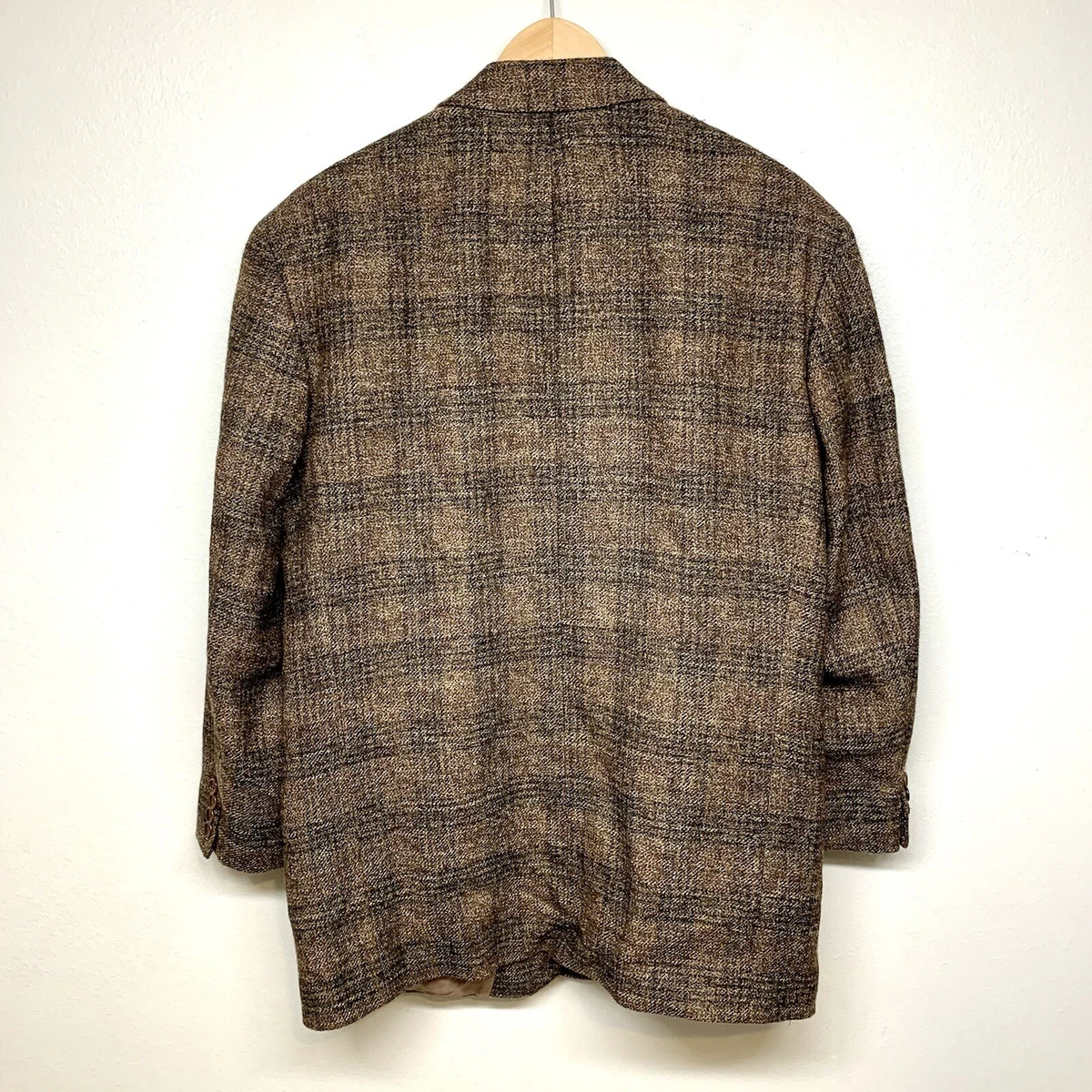 Hugo Boss Saks Fifth Ave Plaid Sport Coat Size 40SH eBay