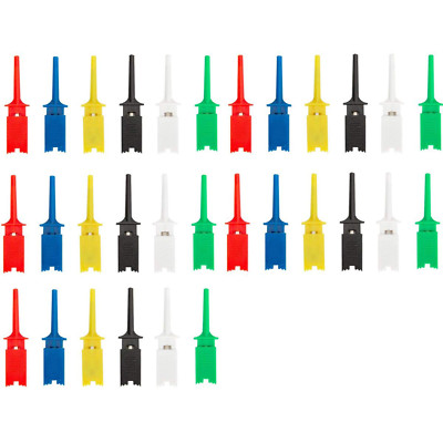 6 Colors Mini SMD Ic Test Hook Clip Grabbers Probe Jumper for Electronic Experim