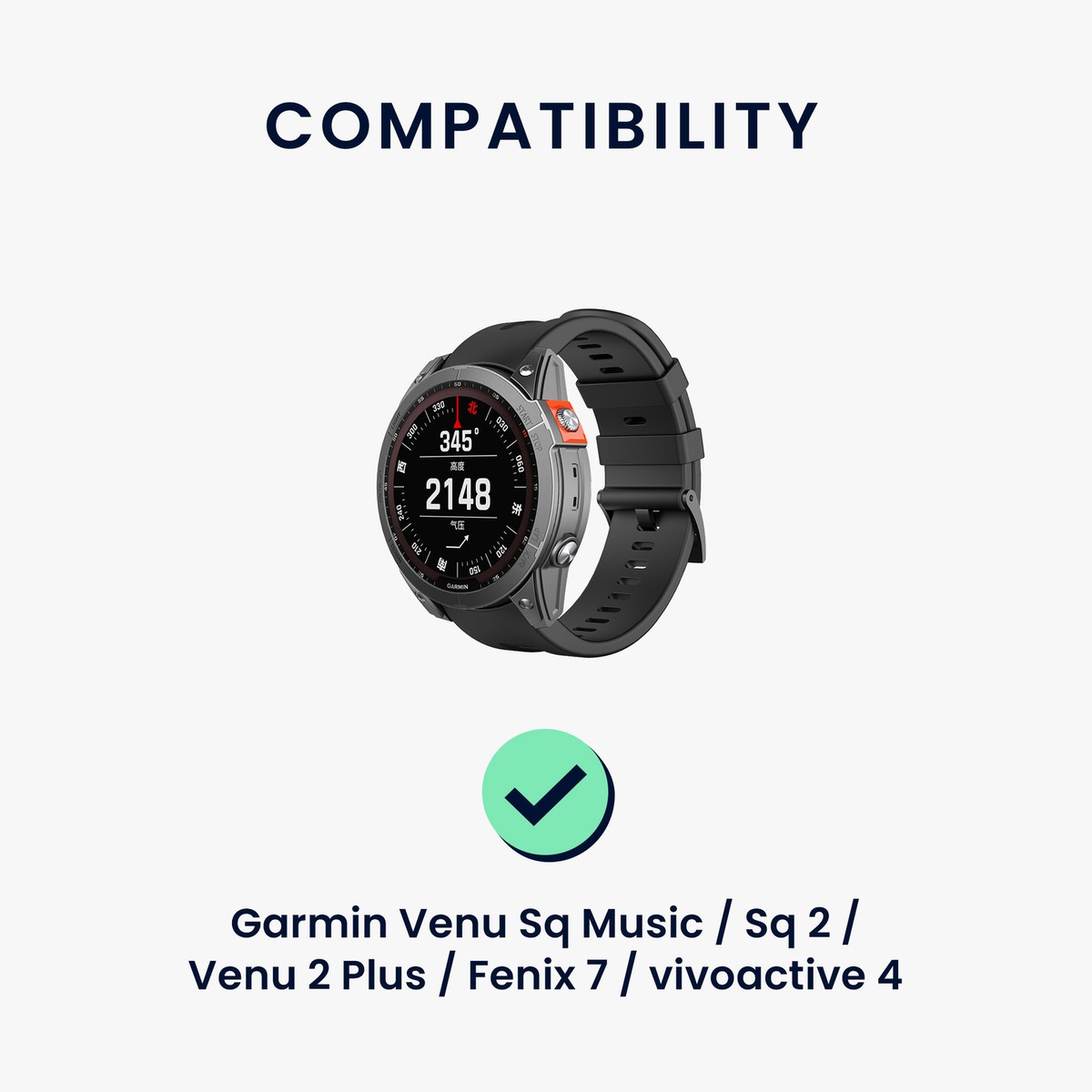 Charger Compatible with Garmin Venu Sq Music Sq Venu Plus