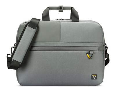 RONCATO Trial Office Bag 2 Handles 2 Comp. 15.6'' Businesstasche Antracite grau