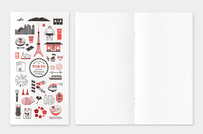 NEW 2024 TOKYO EDITION TRAVELER'S Notebook Black Cover Sumo Ginza