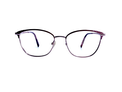 Escada Pink Cat Eye Metal Eyeglasses Flex Temples VESB42K COL08P2 54 17 135