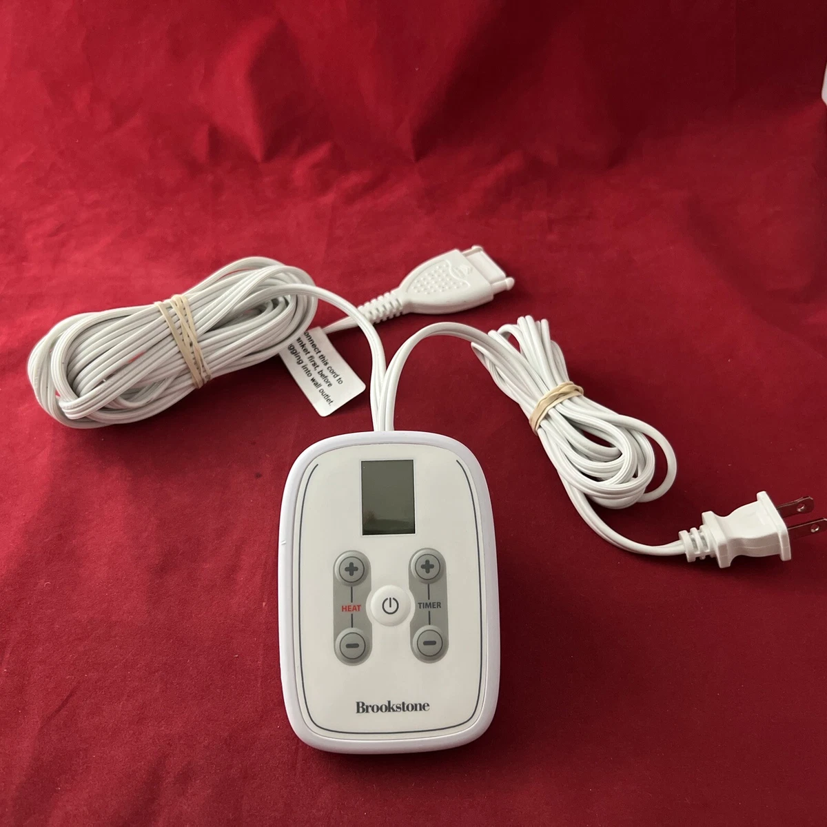Brookstone LL-A16-10BL Remote Control Power Cord for Heated Electric Blanket  | eBay