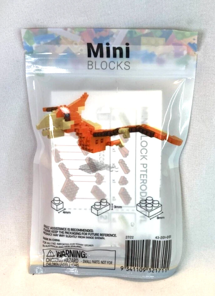 Mini Building Blocks Pterodactyl