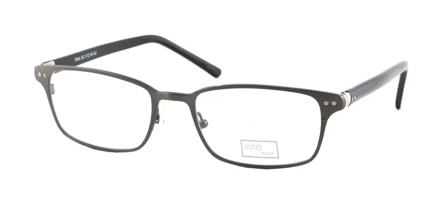 iota от Legre Blake coll.Оправа для очков B2 из оружейного металла 51-18-142 iota RX