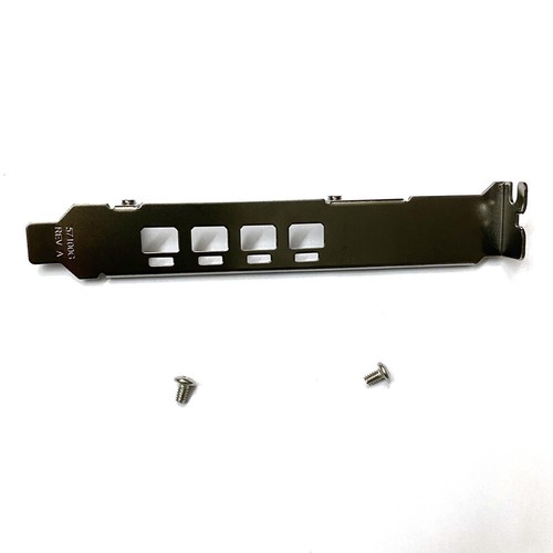 Full Height Bracket For AMD FirePro Radeon W4100 W 4100 W4300 W 4300 - Picture 4 of 4
