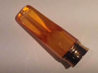 5 LUCITE or Apple Juice Bakelite 1930s-40s CIGAR HOLDER,BIT Un-used