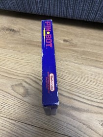 Pin Bot Nintendo Nes Game PAL UK Boxed Pinbot CIB- Excellent & Protector Case