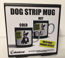 DOG LOVER Stripper MUG Very Funny Heat Activated NAKED DOG