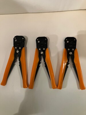 (Qty 3) 8  Self Adjusting  Wire Stripper /Cutter Cable Crimping Stripping Tool
