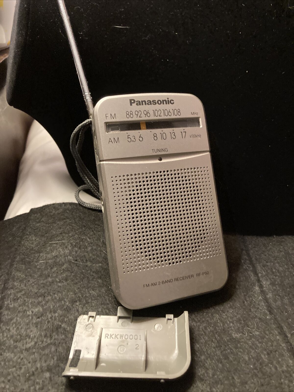 Panasonic FM/AM Portable Pocket Radio (RF-P50D) Tested Works