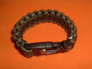 Hunters, Hikers, Survivalist Bracelet, New condition