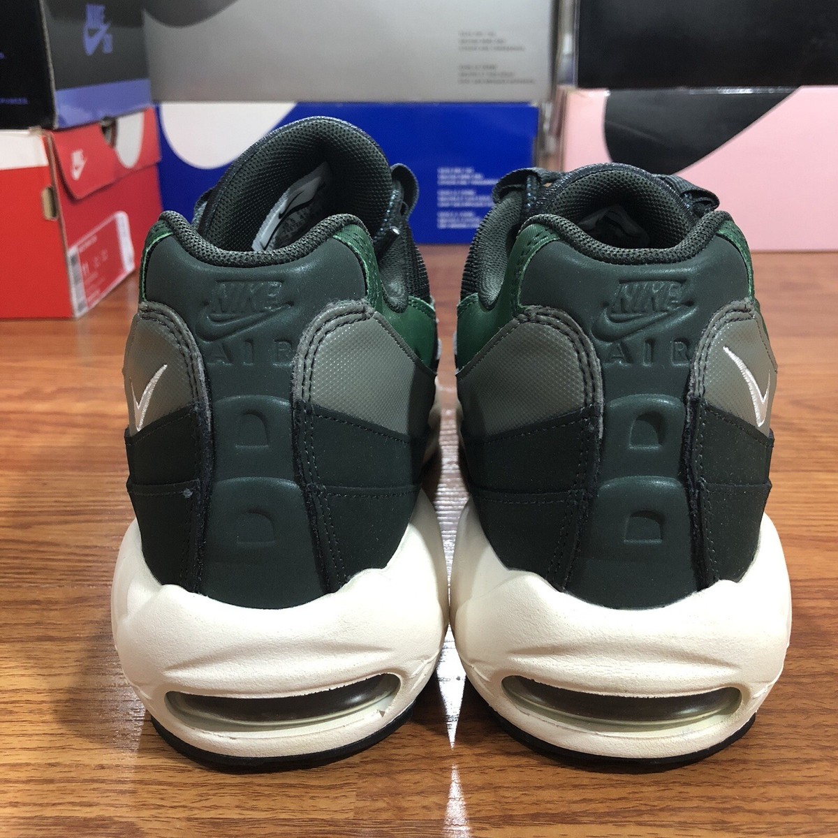 Nike Air Max 95 Essential Outdoor Green 749766-304 Size 11.5 | eBay 