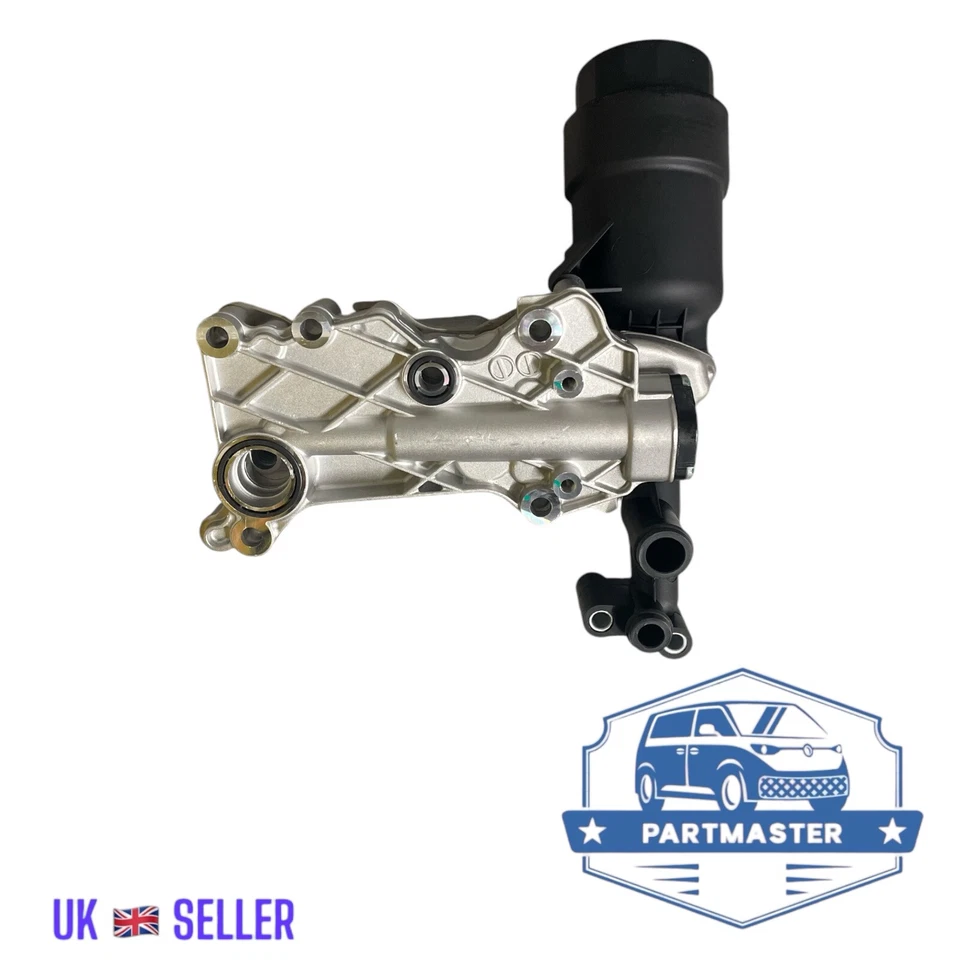 OIL FILTER HOUSING COOLER FOR MERCEDES-BENZ SPRINTER VIANO E-C CLASS 6511800610 - Image 2 of 4