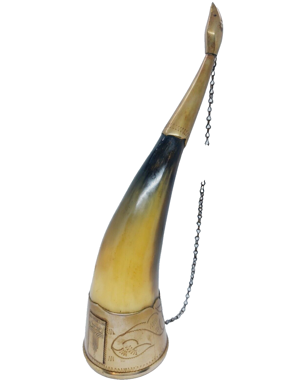 Viking Horn Moscow 1980 Olympic Games Hunting Drinking Bull Horn eBay