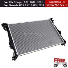 New Radiator For Kia Stinger 2.0L 2018-2021 For Genesis G70 2.0L 2019-2023