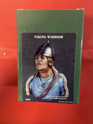 Resin Figure Viking Warrior 1/9 Scale Figurine Kit Oscar Nilsson Mark Mindeman