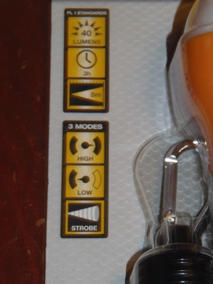 Defiant LED Light Hanging Bulb Lights 40 Lumen 5/Pack Multicolors (LLB-9) - Image 2 of 4