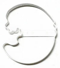 TWINKLE BABY MOON WITH STAR SHOWER GENDER REVEAL COOKIE CUTTER USA PR3149
