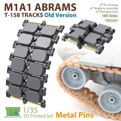 1/35 T-Rex Studio #85047 M1A1 Abrams T-158 Tracks