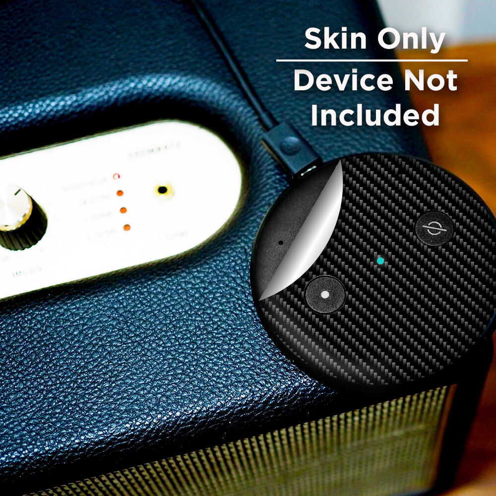 Skin Autocollant Pour Amazon Echo Input - Fibre De Carbone Graphite - Itsaskin