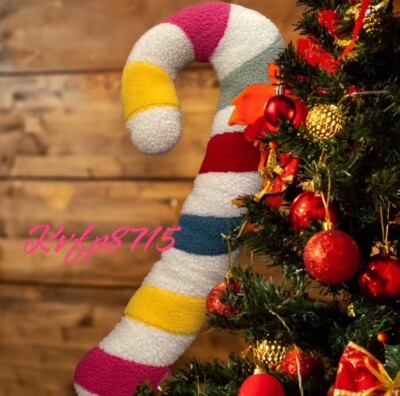 Candy Cane Rainbow Peppermint Swirl Sherpa Candy Pastel Christmas