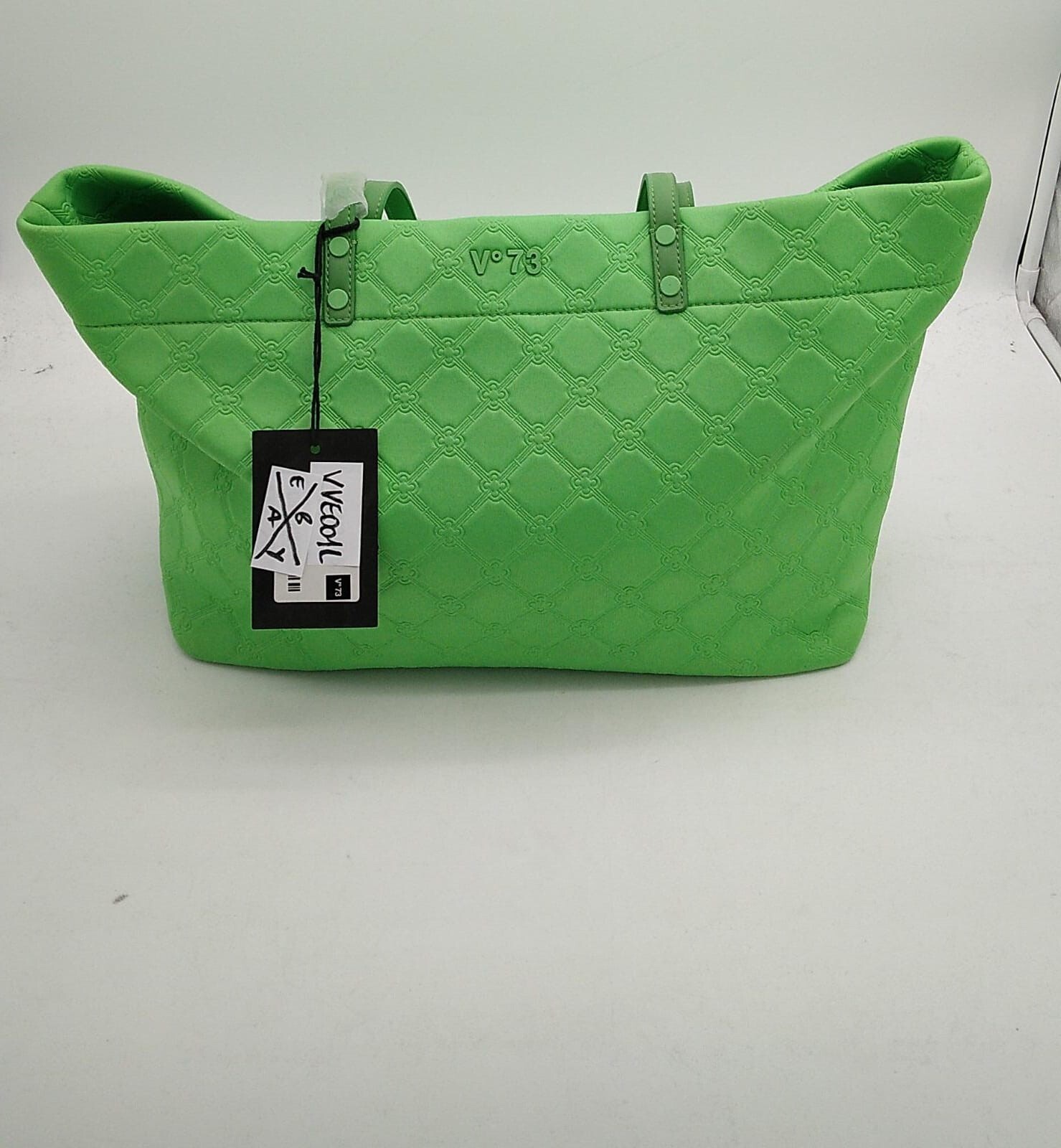 V 73 Bolso Mujer Verde En Neopreno VVE001L