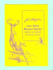 J.C. Higgins Model 45 Factory Owner's Instruction Manual Reproduction