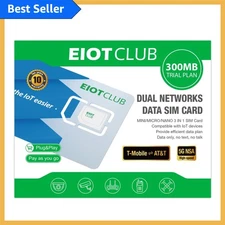 Flexible Data SIM Card for Security Cameras, Routers & Hotspots, No Hidden Fees